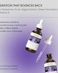 Advanced Clinicals Hyaluronic Acid Serum For Face | Moisturizing Facial Skin Care Products | Hydrating Serum For Face Helps Improve Look Of Wrinkles, Fine Lines, & Uneven Dry Skin Texture, 2-Pack