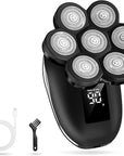 Electric Razors for Women,7D Gifts for Women,Cordless Electric Shaver with Detachable Head Wet/Dry Facial Hair Remover for Legs Painless Water Resistant (Black)