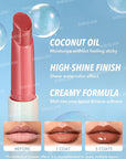 SHEGLAM PoutPerfect Moisturizing Solid Lip Gloss Non Sticky Lipstick with Coconut Oil - Sepia Kiss