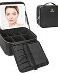 Relavel travel makeup bag with