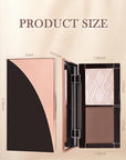Face Bronzer Contour Blush Powder Palette-2 in 1 for Women-02