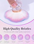 MelodySusie Nail Art Dusting Brush,Dust