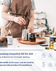 HIQILI Nutmeg Essential Oil 3.38 Fl Oz, Pure Natural Nutmeg Oil for Aromatherapy, Diffuser - 100ml