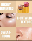 MIELIKKI Cream Eyeshadow Stick, Eye Shadow Pen, Shades Eyeshadow #03