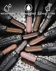 6PCS Cream Eyeshadow Stick Makeup Sets, Metallic And Matte Shimmer Eye Shadow Eye Brightener Stick Pencil Crayon, A01-Brown Neutral