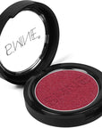 IS'MINE Single Red Shimmer Eyeshadow Powder Palette High Pigment, Longwear, Intense Color Best Red Eyeshadow