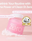 BANILA CO Clean it Zero Original Cleansing Balm Big Size | Korean Makeup Remover, Cleansing Oil, Facial Cleanser for All Skin Types | Vegan | Made with Acerola Berry & Vitamin C (180ml / 6.08 fl.oz)