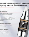 5% caffeine eye cream for