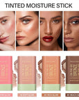 Cream Contour Stick, Face Shimmer Bronzer Stick, Blendable