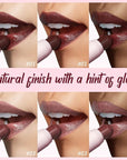 2PCS Tinted Lip Balm, Natural Semi-Gloss Hydrating