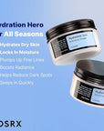 COSRX Hyaluronic Acid Moisturizing Cream, Long-lasting Hydration, Rich Moisturizer for Sensitive Skin 3.52 oz / 100g, Korean Skin Care, Animal Testing Free, Parabens Free