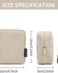 Magefy small makeup bag for