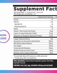 Livingood Daily Collagen + Joint Support, Grass Fed Multi Collagen Peptides I III V X with Hyaluronic Acid, Joint Support Supplement for Women & Men, Hair Skin Nails, Keto & Gluten Free, 120 Capsules