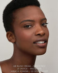 SWEED - Air Blush Cream | High Pigmented, Velvet Finish | Vegan, Cruelty-Free, Clean Beauty (Fancy Face, 1.4 oz | 40 g)