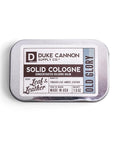 Duke Cannon Solid Cologne - Old Glory Premium Concentrated Cologne Balm, Fresh Tobacco, Amber, and Leather Scent, 1.5 oz. Travel Tin