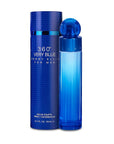 Perry Ellis 360 Very Blue for Men - 3 Pc Gift Set 3.4oz EDT Spray, 0.25oz EDT Spray, 3oz Shower Gel