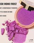 Oulac Luminisers Powdery Blush for Cheeks Sliky Glow,Brighten 4.8g