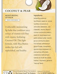 Burt's Bees Lip Balm - Coconut and Pear, Lip Moisturizer With Responsibly Sourced Beeswax, Tint-Free, Natural Origin Conditioning Treatment, 2 Tubes, 0.15 oz.
