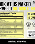 Naked Energy - Stim Free Pre Workout Caffeine Free, for Men and Women, Vegan Friendly, No Artificial Sweeteners, Colors Or Flavors - 50 Servings