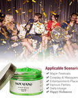 Temporary Hair Color Chalk For Kids, Hair Wax Color For 4 5 6 7 8 9 Year Old Girl Gifts, Birthday,Party, Cosplay DIY, Children's Day, Halloween, Christmas (6, Red Orange Purple Blue Green Gray)
