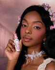 Flower Knows Midsummer Fairytales Lip Gloss G07 Lullaby + Violet Strawberry Rococo Glitter Lip Gloss G02 Rasberry Booze