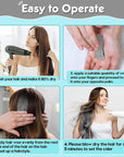 Grey Hair Color Wax - Temporary & Washable Hair Styling Mud Gel for Men, Women, Kids,For Halloween, Cosplay, Party, Crazy Hair Day & Children's Day