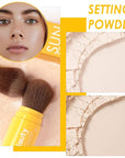 Mineral Setting Powder, Matte Oil Control Mineral Brush (Medium, ) 8g