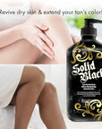 Millennium Tanning Solid Black Tan Extender Lotion - Hydrating After Sun Lotion, 18.25 Ounces