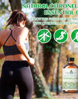 EVOKE OCCU Citronella Oil for Cleaning, Air Freshening, Add to Spray and Diffuser - 4 Fl Oz