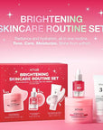 ANUA BRIGHTENING Niacinamide Skincare Routine Set (Amazon Exclusive Set), Niacinamide Serum & Toner Pad & Face Moisturizer, Skin clarity, Moisture barrier for Daily care, Korean Skincare Set