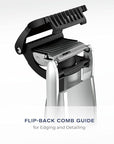ConairMAN Beard Trimmer for Men, for Face and Mustache, Wet/Dry Beard and Stubble Trimmer, Flex Contouring Head with 15 Precise Settings and Premium