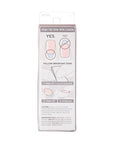 KISS imPRESS No Glue Mani Press On Nails, Color, 'Serendipity', Pink, Medium Size, Coffin Shape, Includes 30 Nails, Prep Pad, Instructions Sheet, 1 Manicure Stick, 1 Mini File