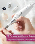 Beurer MP42 Nail Drill, 7-in-1 Nail Kit with Strong Sapphire Nail Drill Bits, Electric Nail File and Nail Buffer Includes Bright LED Light, Pedicure Kit and Manicure Set with Storage Case