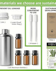 HIQILI 32 Fl Oz Lemongrass Essential Oil, 100% Pure Natural Undiluted Premium Oils