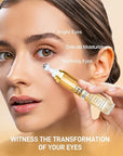 Caffeine eye serum for dark