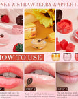 12 Pcs Bee Lip Balm Honey