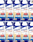 Ensure Plus Vanilla, 8 Ounce Recloseable Carton, Abbott 64905 - 10.6 Ounce (Pack of 10)