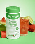 Supergut GLP1 Daily Support - Watermelon Lime - High Fiber GLP-1 Supplement Powder for Women & Men - Sugar-Free Drink Mix for Gut Health & Digestive Support (18 Servings)
