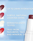 CoverGirl Clean Fresh Tinted Lip Balm, Vegan Formula, Hydrating, Natural Finish, Cherry-Ish You, 1 Count