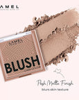 Blush Cheek Taupe Color Mini - Natural, Lightweight, Smooth, Blendable Powder - Shading & Contouring - 4 Universal Shades Powder Blush - Cruelty Free - № 404 (Taupe) - 3.8g / 0.13