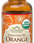 US Organic 100% Pure Sweet Orange Essential Oil - USDA Certified Organic (30 ml / 1 fl oz, Sweet Orange)