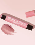 Burt's Bees Lip Shimmer Peony; Warm, Luminescent Color; High Impact, Instant Moisture; with Shea and Cocoa Butters; 100% Natural Origin (Packaging May Vary)