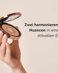 M. Asam MAGIC FINISH Satin Bronzer Gold & Hazel (0.22 oz) - 4-in-1 Bronzer Powder, Satin-Touch Texture, Creamy-Soft with Ultra-Fine Color Pigments, Vegan & Silicone-Free