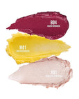 KIMUSE Cosmetics Multi Stick Trio, Cream Blush Stick, Highlighter Stick & Moisturizer, 3 Pack Makeup Sticks for Older Women & Mature Skin (Luminous Bordeaux Trio)