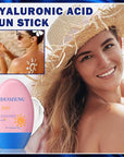 Sun Stick,Watery Sunscreen Stick for Face,Matte Long Lasting Non-Greasy SPF 35+Sunstick G