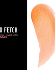 Frankie Rose Cosmetics Lip Gloss | Non-Sticky, Long Lasting, Hydrating & Bold Pigment, So Fetch Shimmer, 20g