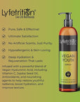 Lyfetrition Vegan Youth | 12 Fl oz Large Bottle | Anti-Aging And Wrinkle Serum | (Skin and Face Formula).