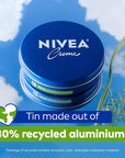 NIVEA Creme Body, Face and Hand Moisturizing Cream for All Skin Types, Rich Body Moisturizer with Provitamin B5, 13.5 Oz Tin