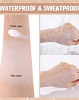 UCANBE White Liquid Foundation with Brush, Skincare Serum fl. oz.