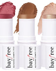 KIMUSE Multi Stick Trio Face Makeup, Cream Blush All Skin